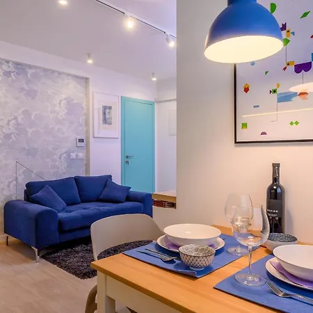 Apartment Blue And